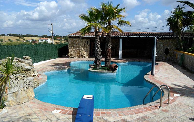 Vivenda Piscina Beja Ourique Villa rural - Piscina