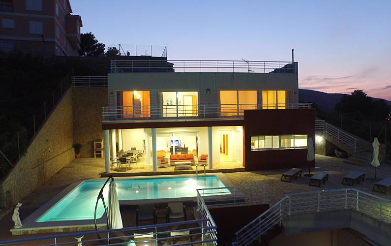 Villa Außenansicht des Hauses Castellón Oropesa del Mar/Orpesa villa - Außenansicht des Hauses