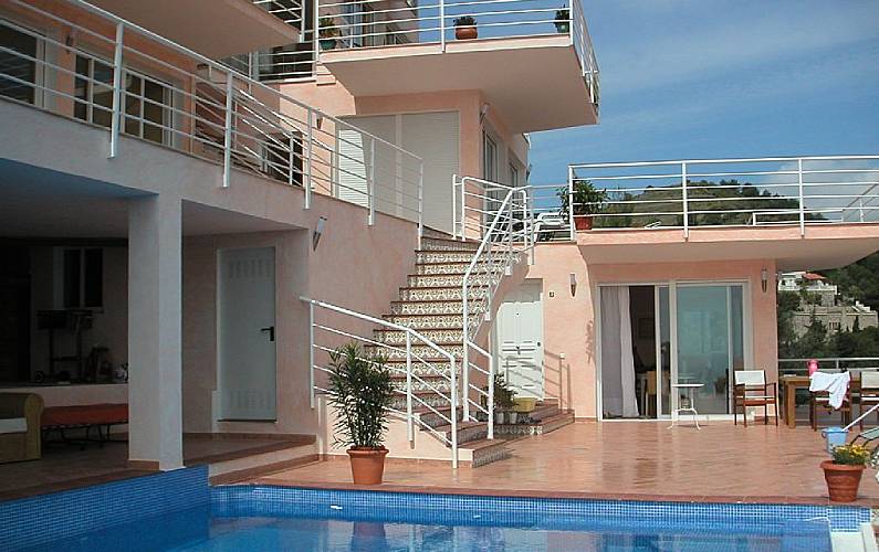 5 Außenansicht des Hauses Granada Almuñécar Ferienwohnung - Außenansicht des Hauses