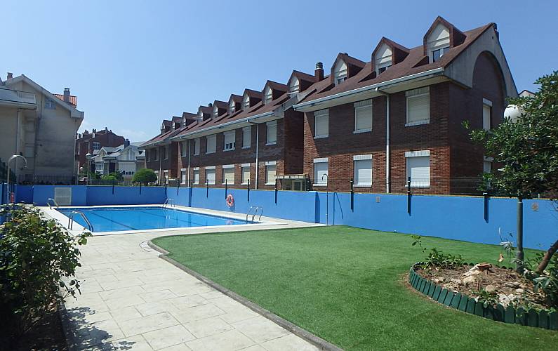Wohnung Schwimmbad Cantabria Ribamontán al Mar Ferienwohnung - Schwimmbad