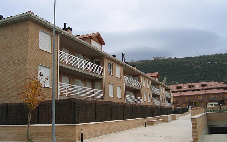 2 Exterior da casa Huesca Jaca Apartamento - Exterior da casa
