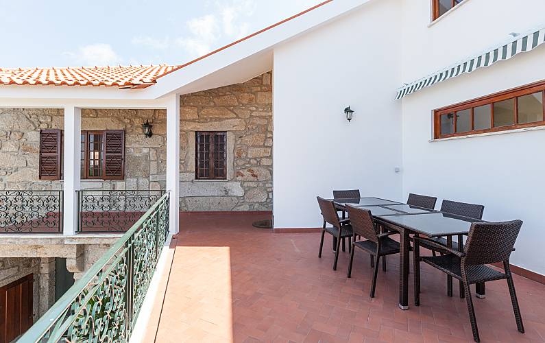 Villa Terraço Braga Esposende vivenda - Terraço