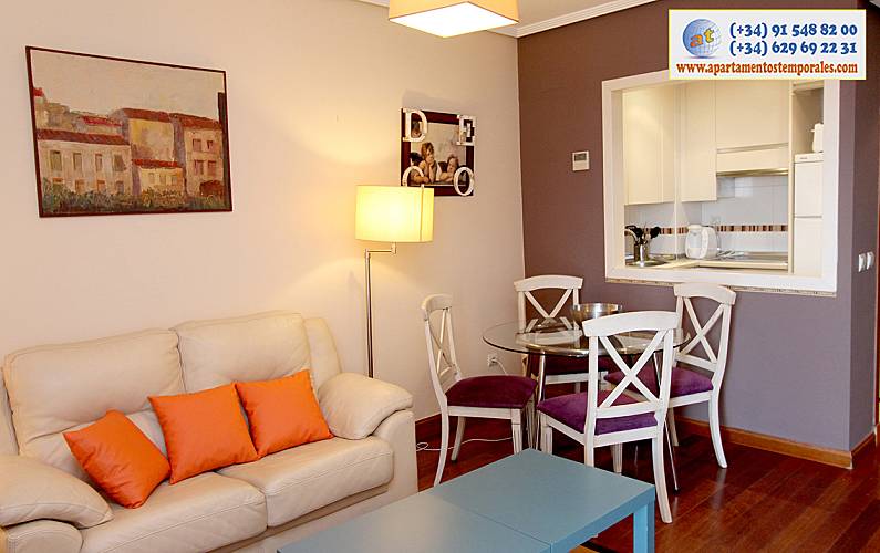 5 Sala Madrid Madrid Apartamento - Sala