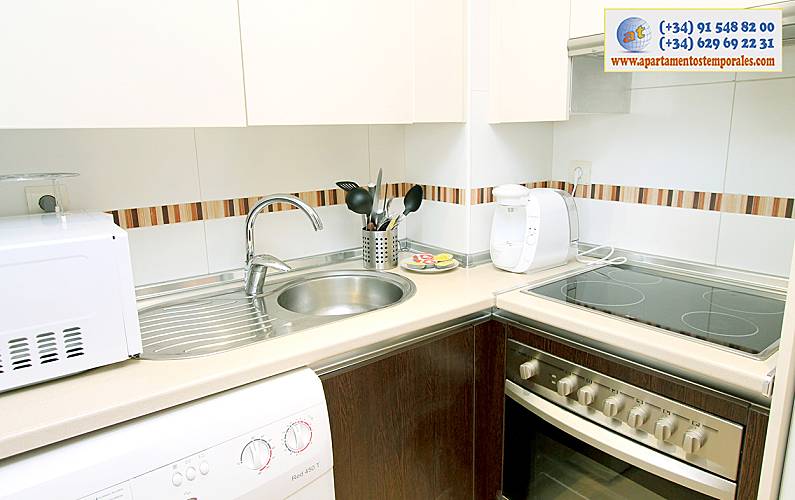 5 Cozinha Madrid Madrid Apartamento - Cozinha