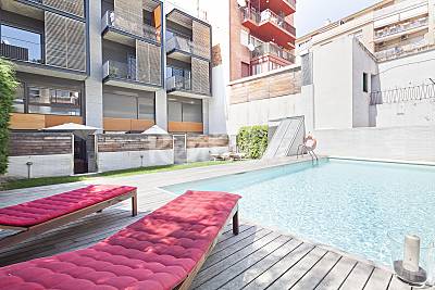 Ático en Gràcia con Terraza y Piscina para 8 Barcelona