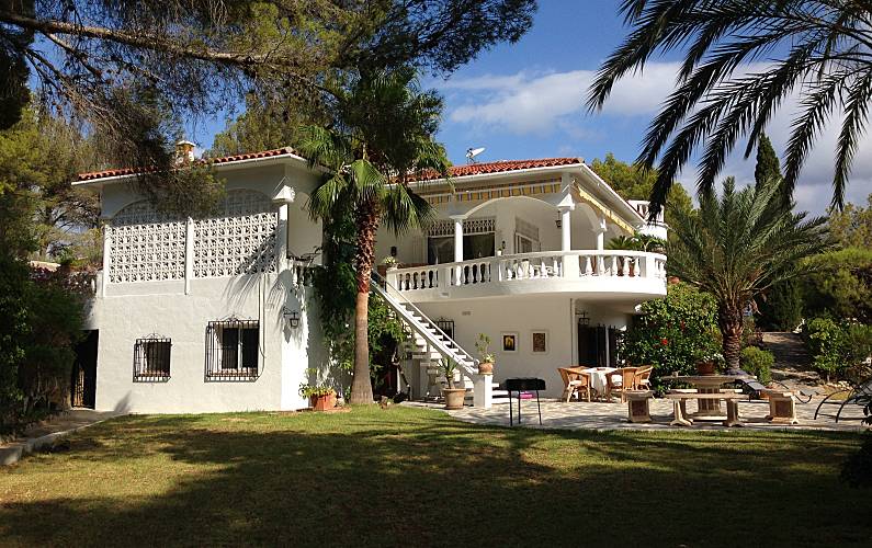 Villa Außenansicht des Hauses Alicante Altea villa - Außenansicht des Hauses