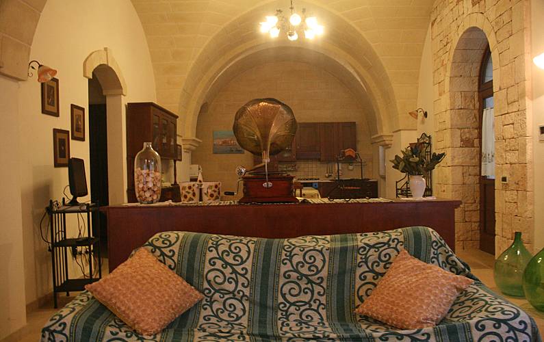  Wohnzimmer Bari Monopoli villa - Wohnzimmer