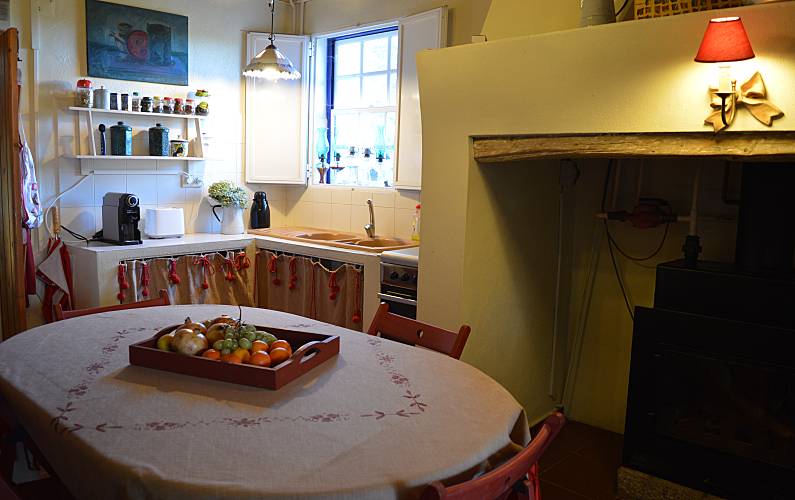 Vivenda Cozinha Portalegre Arronches Villa rural - Cozinha
