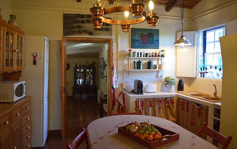 Vivenda Cozinha Portalegre Arronches Villa rural - Cozinha