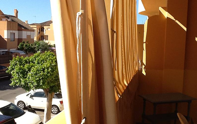 Wohnung Ausicht aus dem Haus Cádiz Rota Ferienwohnung - Ausicht aus dem Haus