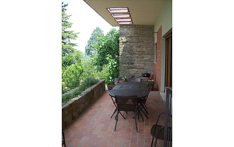 Villa Terrasse Arezzo Pergine Valdarno Gîte villa - Terrasse