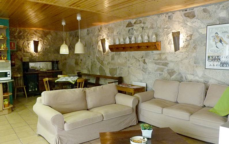 Maison Salon Lérida Verdú Gîte maison - Salon
