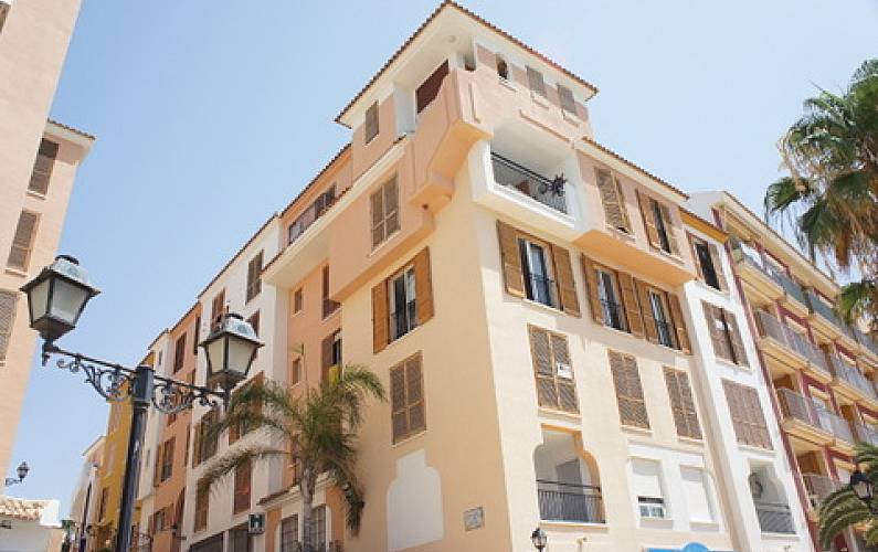 Wohnung Außenansicht des Hauses Murcia Mazarrón Ferienwohnung - Außenansicht des Hauses