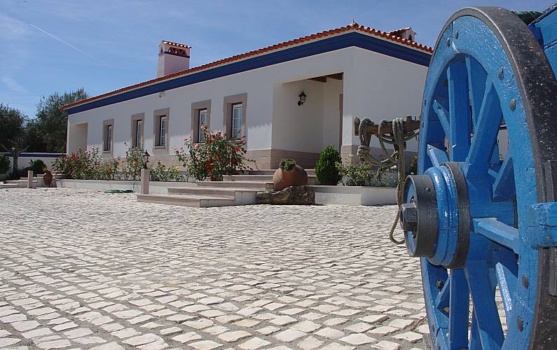 Villa Außenansicht des Hauses Portalegre Nisa Villa auf dem Land - Außenansicht des Hauses