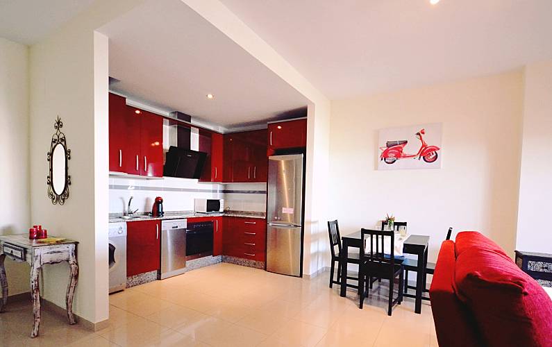 Apartamento Cozinha Cádis Conil de la Frontera Apartamento - Cozinha