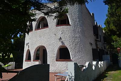 Villa para 6-7 personas a 30 m de la playa Cagliari
