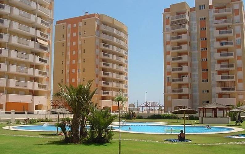 2 Außenansicht des Hauses Murcia Cartagena Ferienwohnung - Außenansicht des Hauses