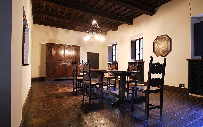 Vivenda Sala de Jantar Pesaro e Urbino Gradara Villa rural - Sala de Jantar