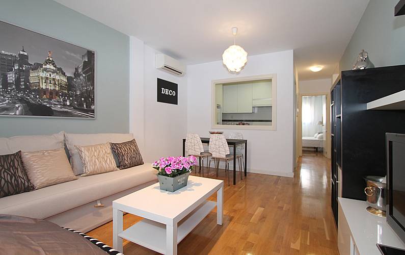 20 Sala Madrid Madrid Apartamento - Sala