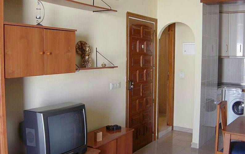 Wohnung Wohnzimmer Málaga Nerja Ferienwohnung - Wohnzimmer