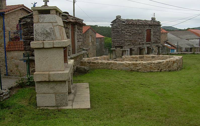Haus Garten A Coruña Muxía Ferienhaus auf dem land - Garten