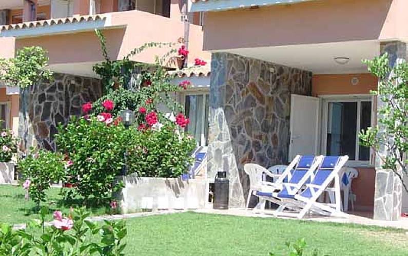 Fewo Außenansicht des Hauses Sud Sardegna Villasimius Ferienwohnung - Außenansicht des Hauses