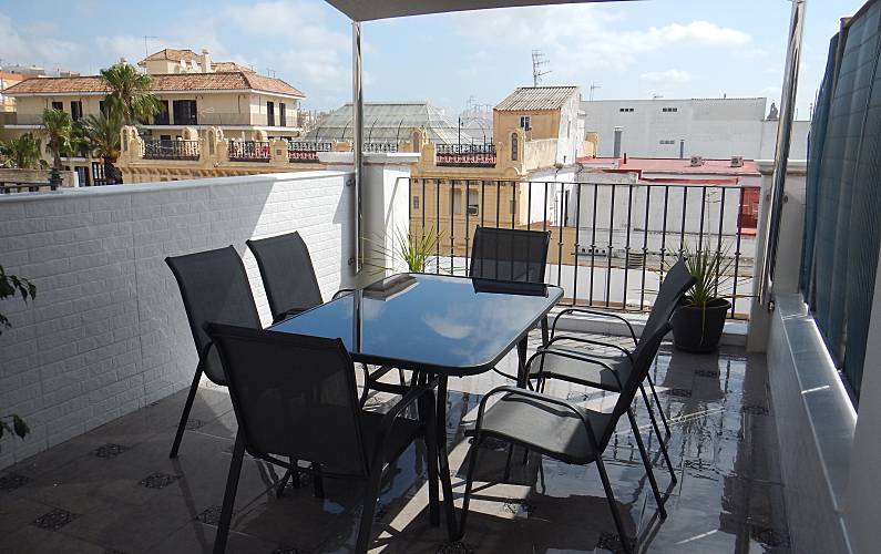 Apartamento Terraço Cádis Sanlúcar de Barrameda Apartamento - Terraço