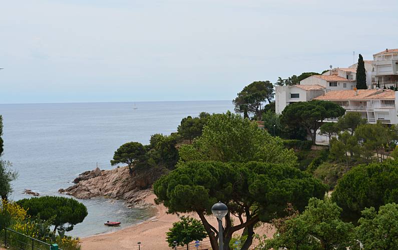 Wohnung Ausicht aus dem Haus Girona Tossa de Mar Ferienwohnung - Ausicht aus dem Haus