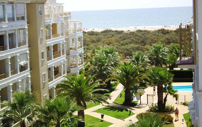 Wohnung Ausicht aus dem Haus Huelva Ayamonte Ferienwohnung - Ausicht aus dem Haus