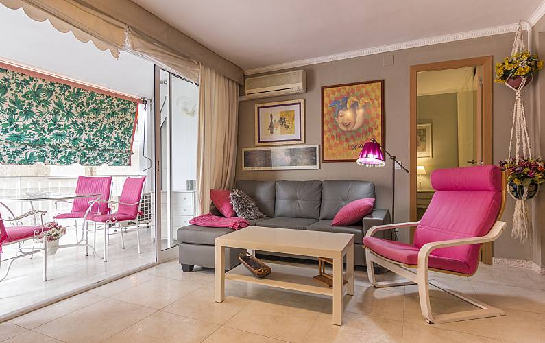 3 Sala Tarragona Salou Apartamento - Sala