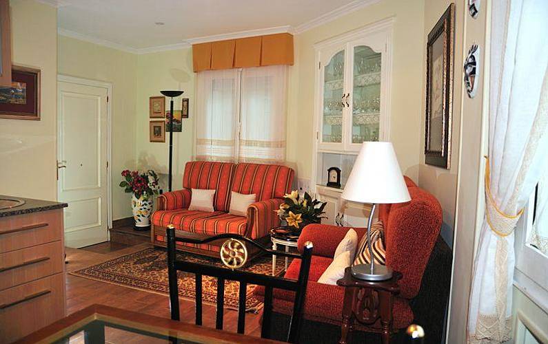 Wohnung Zimmer Pontevedra O Grove Ferienwohnung - Zimmer