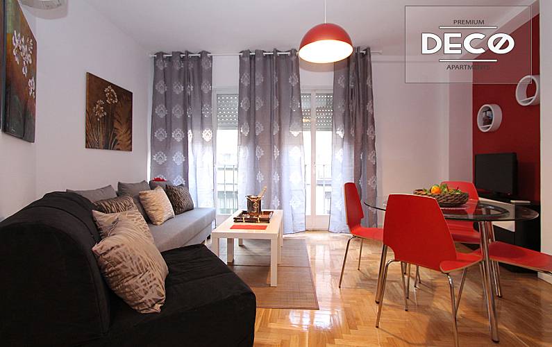 5 Sala Madrid Madrid Apartamento - Sala