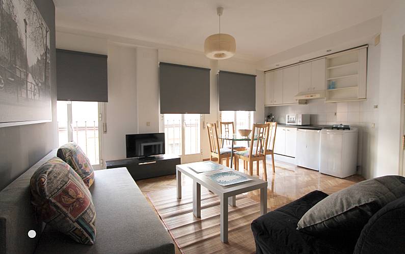 5 Sala Madrid Madrid Apartamento - Sala