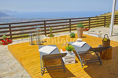 Villa per 2-4 persone con vista sul Golfo Trapani