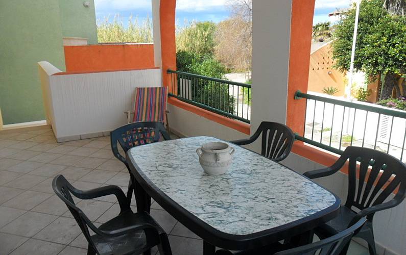 Apartamento com 2 quartos a 50 m da praia Lecce - Terraço