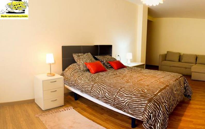 6 Quarto Huesca Jaca Apartamento - Quarto