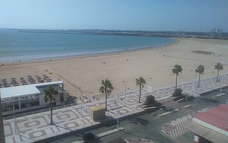 Organizar blanco lechoso medio Alquilo apartamento 1ª linea playa Valdelagrana - Valdelagrana, El Puerto  de Santa María (Cádiz) Costa de la Luz