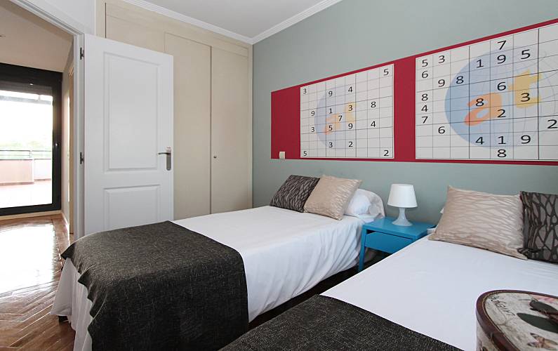 2 Quarto Madrid Madrid Apartamento - Quarto