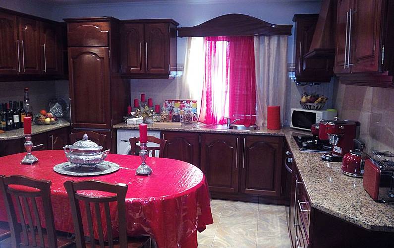 VIVENDA Cozinha Ilha de São Miguel Ponta Delgada Villa rural - Cozinha