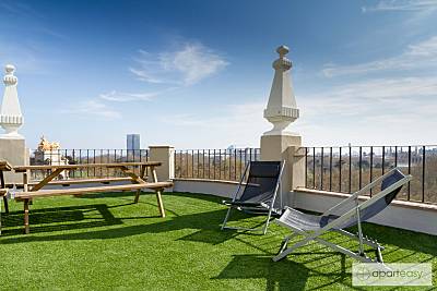 Gran piso de 4 hab, Terraza compartida, centro BCN Barcelona