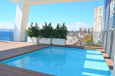 Apartamento en 1a línea de playa Alicante